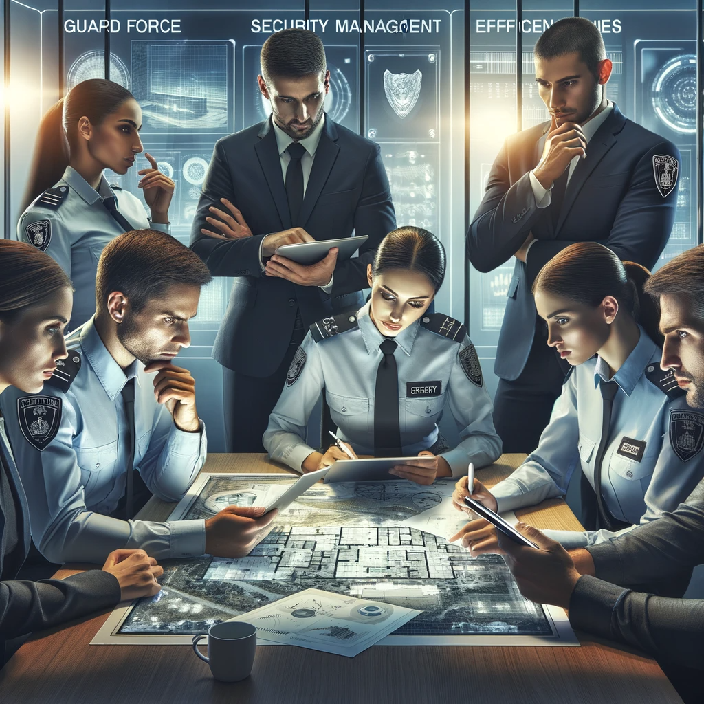 Guard Force Management Strategies for Efficient Security Teams